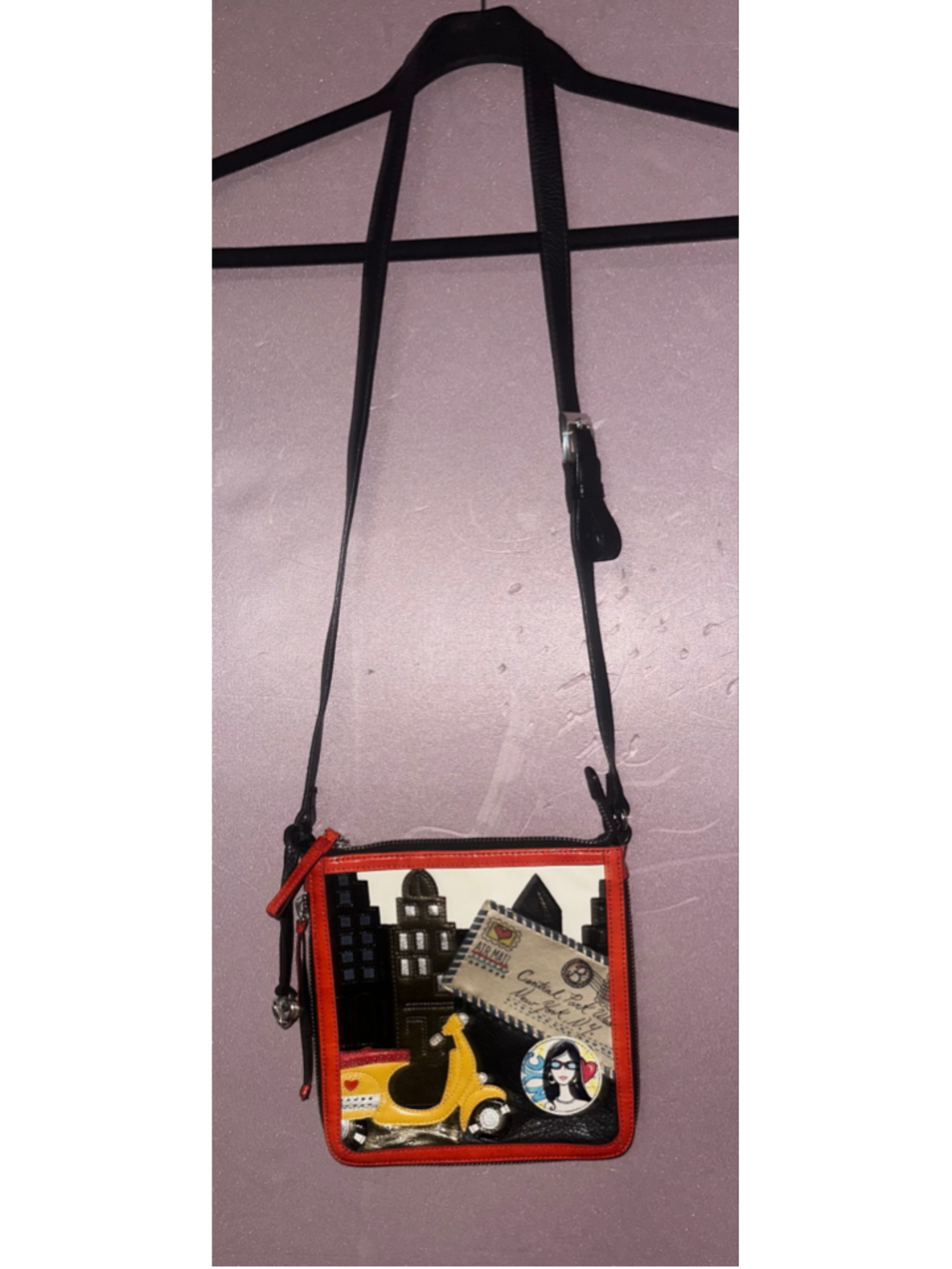 Brighton Fashionista RARE leather shoulder bag